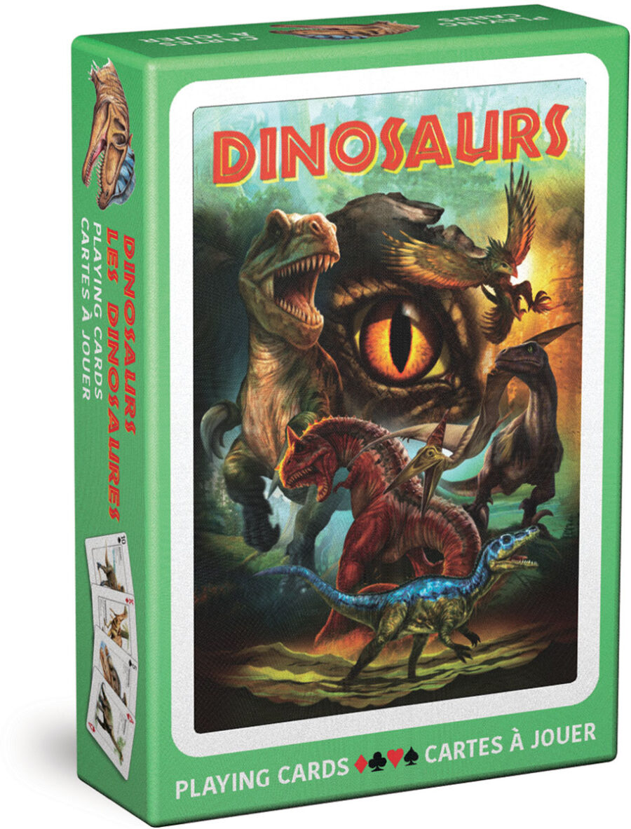 Dinosaures Cartes à Jouer