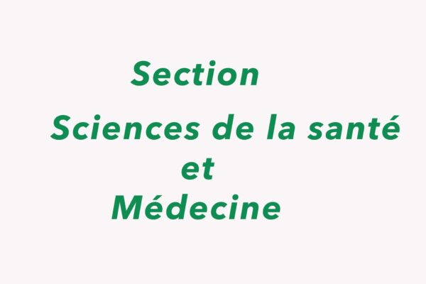 Sciences de la santé et Médecine