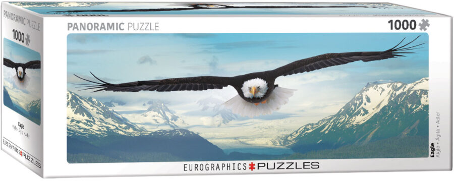 Aigle, puzzle 1000 pièces panoramique Puzzles pour adultes casse tête Jigsaw puzzle jeu de société puzzle jeu jouets