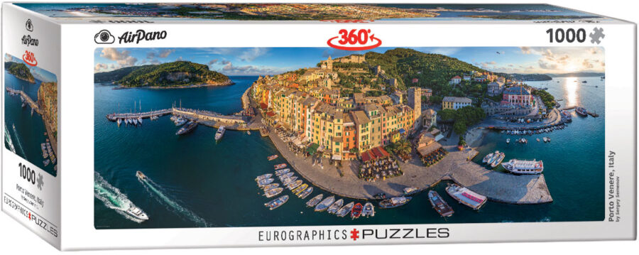 Porto Venere, Italie, Puzzle 1000 pièces Panoramique Puzzles pour adultes casse tête Jigsaw puzzle jeu de société puzzle jeu jouets