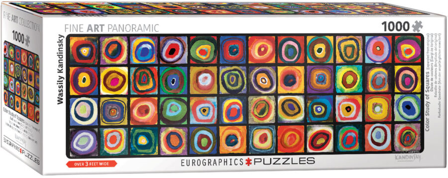 Étude de couleurs (Élargi de l'original), Puzzle 1000 pièces Panoramique Puzzles pour adultes casse tête Jigsaw puzzle jeu de société puzzle jeu jouets