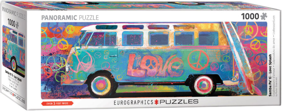 Love Splash, Puzzles panoramique 1000 pièces Puzzles pour adultes casse tête Jigsaw puzzle jeu de société puzzle jeu jouets