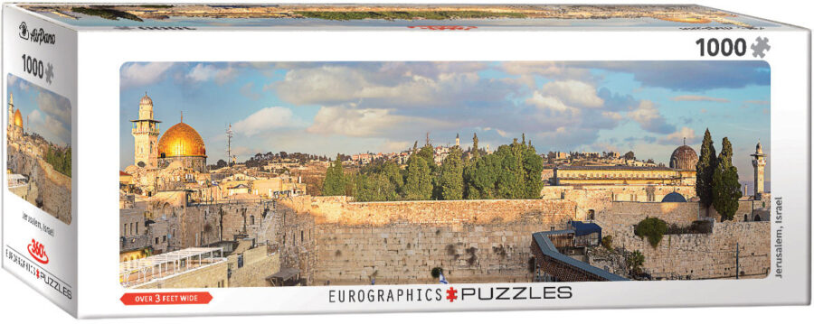 Jerusalem, puzzle 1000 pièces panoramique Puzzles pour adultes casse tête Jigsaw puzzle jeu de société jouets