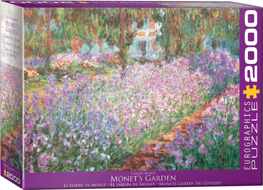 Monet's Garden, Puzzle 2000 pièces Puzzles pour adultes casse tête Jigsaw puzzle jeu de société puzzle jeu jouets